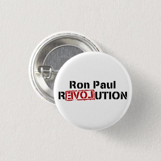 RonPaulrRevolution 缶バッジ (正面&裏面)