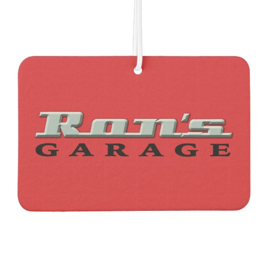 Ron's Garage: Ron Air Freshener カーエアーフレッシュナー (正面)