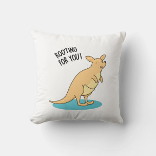Roo-Ting For You Kangarooプおもしろいン クッション
