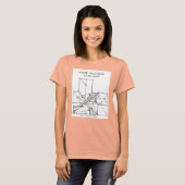 Roof Framing Made Easy Women Tシャツ (正面フル)