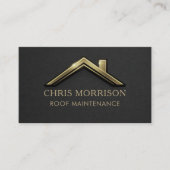 Roof Maintenance 名刺 (正面)