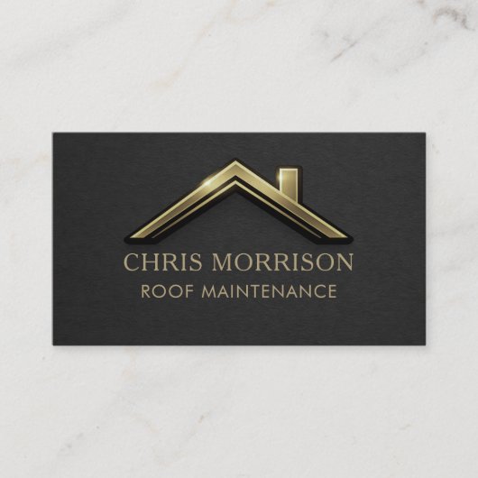 Roof Maintenance 名刺 (正面)