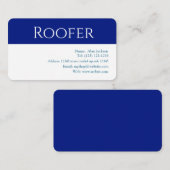 Roofer 名刺 (正面/裏面)