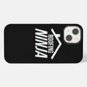 Roofer Design Funny Ninja Roofing Work Profession  iPhoneケース (裏面横)