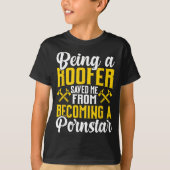 Roofer Funny Roofing Tee For Coworker Novelty  Tシャツ (正面)