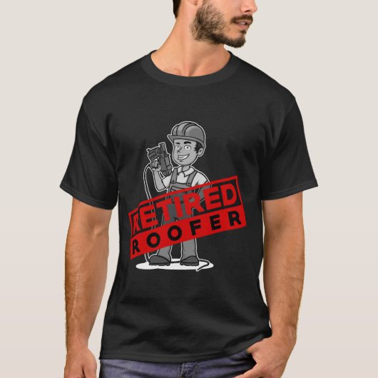 Roofer - Retired Tシャツ (正面)
