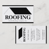 Roofer Roofing Contractor Company 名刺 (正面/裏面)