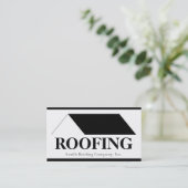 Roofer Roofing Contractor Company 名刺 (スタンド正面)