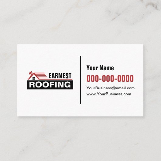 Roofing Business Cards 名刺 (正面)