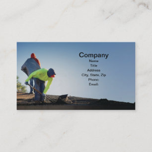 Roofing Companyの名刺 名刺