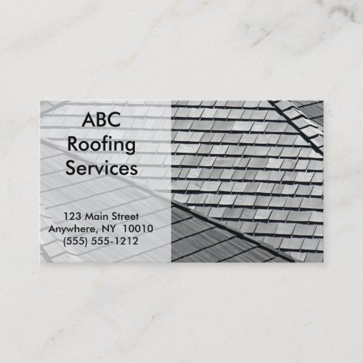 Roofing Companyの名刺 名刺 (正面)