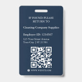 Roofing Company | Custom Logo Services バッジ (裏面)