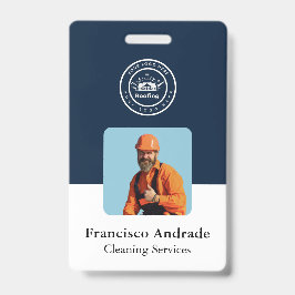 Roofing Company | Custom Logo Services バッジ