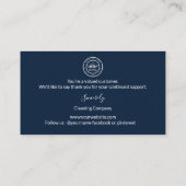 Roofing Company | Custom Logo Services 割引カード (裏面)