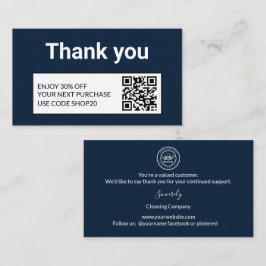 Roofing Company | Custom Logo Services 割引カード