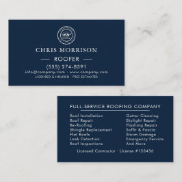 Roofing Company | Custom Logo Services 名刺