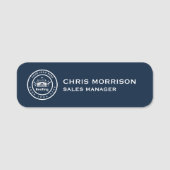 Roofing Company | Custom Logo Services 名札 (正面)