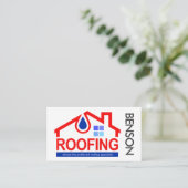 Roofing Repairs Leaking Roof 名刺 (スタンド正面)
