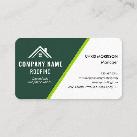 Roofing Solar 名刺 (正面)