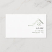 Roofing & Windows Companyの名刺 名刺 (裏面)