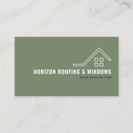 Roofing & Windows Companyの名刺 名刺