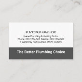 Rooftop Building With Leaking Faucet 名刺 (裏面)