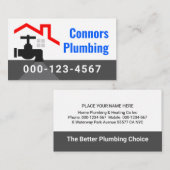 Rooftop Building With Leaking Faucet 名刺 (正面/裏面)