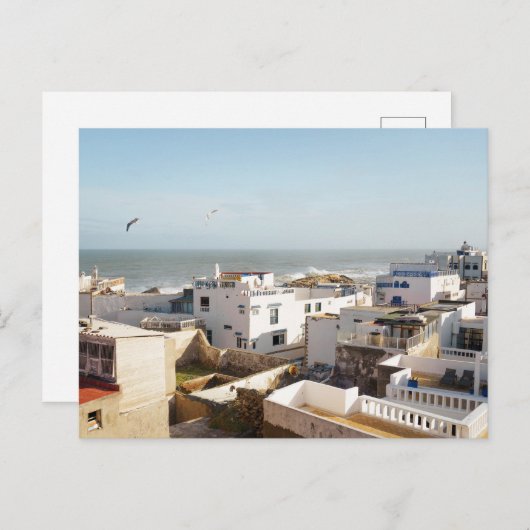 Rooftops of Essaouira ポストカード (正面/裏面)