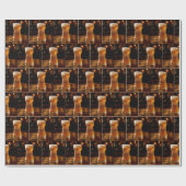 Rook Chess Piece Beer Glass ラッピングペーパー (フラット)