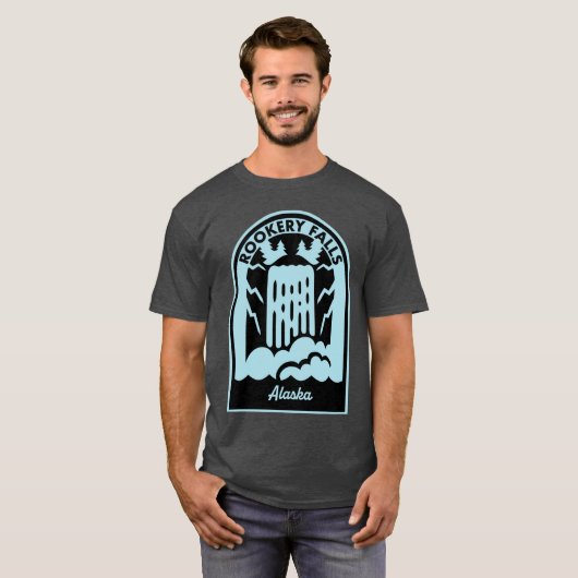 Rookery Falls Alaska Tシャツ (正面フル)