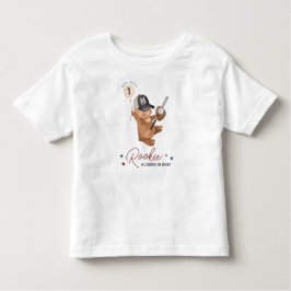 Rookie 1stバースデーベア トドラーTシャツ