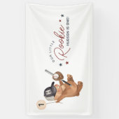 Rookie 1stバースデーベア 横断幕 (縦)