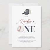 Rookie 1st誕生日 – ワン招待状 招待状 (正面)
