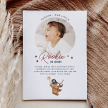 Rookie 1st Birthday Bear – 写真