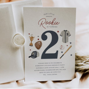 Rookie 2nd誕生日 – 2招待状 招待状