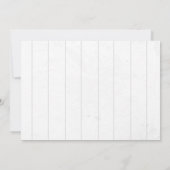 Rookie of the Yearヴィンテージ誕生日写真 招待状 (裏面)