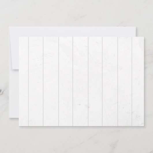 Rookie of the Yearヴィンテージ誕生日写真 招待状 (裏面)