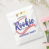 Rookie of the Year 1st Bday Baseball フェイバーバッグ (封をした状態)