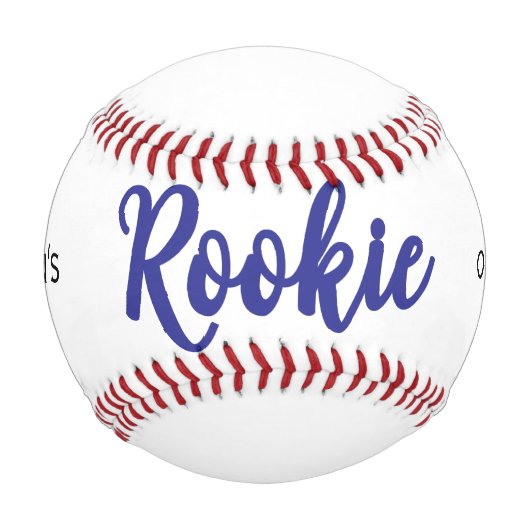 Rookie of the Year 1st Bday Baseball 野球ボール (正面)