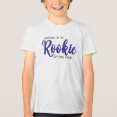 Rookie of the Year 1st Bday Baseball Bro Sister トライブレンドTシャツ (正面)