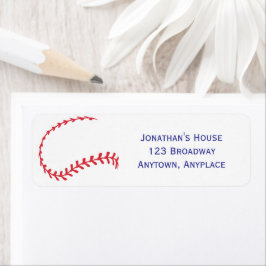 Rookie of the Year 1st Bday Baseball Return ラベル