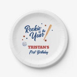 Rookie Of The Year 1st Birthday  ペーパープレート