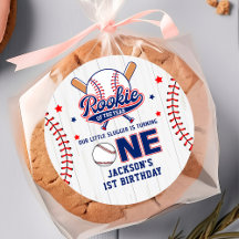 Rookie of the Year 1th Birthday Baseballステッカー