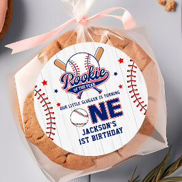 Rookie of the Year 1th Birthday Baseballステッカー ラウンドシール