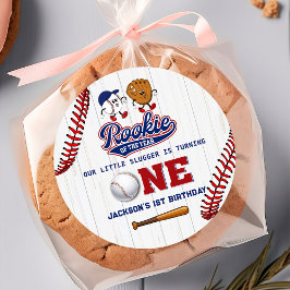 Rookie of the Year 1th Birthday Baseballステッカー ラウンドシール