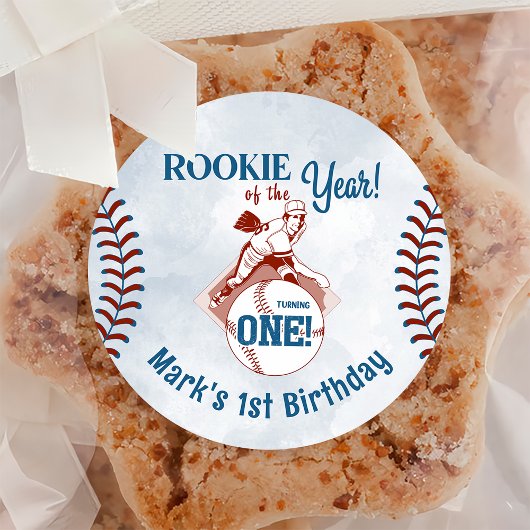 Rookie of the Year Baseball第1回バースデーシール ラウンドシール