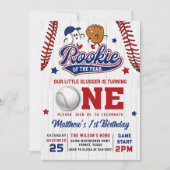 Rookie of the Year Baseball第1回バースデーフォト 招待状 (正面)