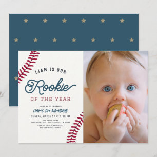 Rookie of the Year Baseball第1回バースデーフォト 招待状