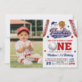 Rookie of the Year Baseball第1回バースデーフォト 招待状 (正面)