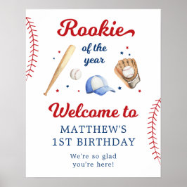 Rookie of the Year Baseball第1回誕生日へようこそ ポスター